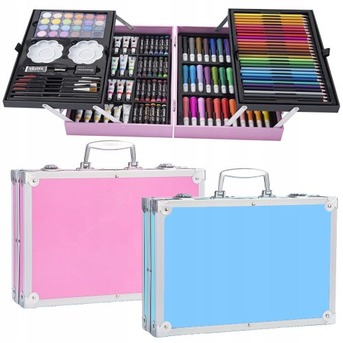 Likovni set za djecu - 145 komada + kofer