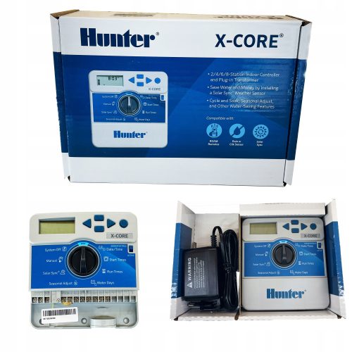 X-CORE HUNTER PROGRAMATOR ZA UNUTARNJE NAVODNJAVANJE 4 SEKCIJE