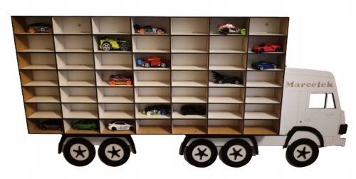 Policija za Hot Wheels opruge, kamion s gravurom