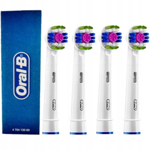  Glave električne četkice za zube Oral-B 3D White, 4 komada
