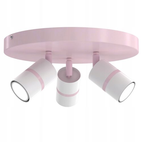 Ružičasto-ljubičasta dječja stropna lampa s LED svjetlom