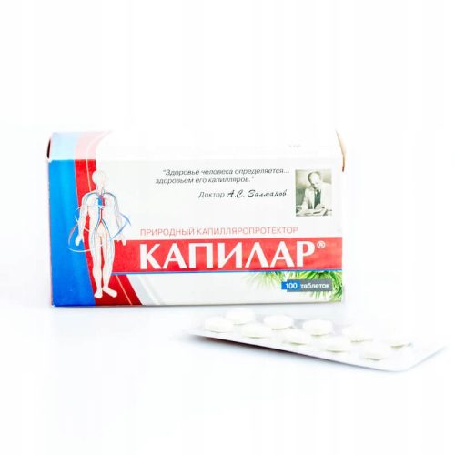 Kapilar - tabletice za zaštitu krvnih žila i regulaciju krvnog tlaka, 100x0,25g