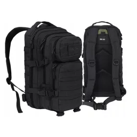 Mil-Tec Assault Pack Small 20l - Crni taktički ruksak
