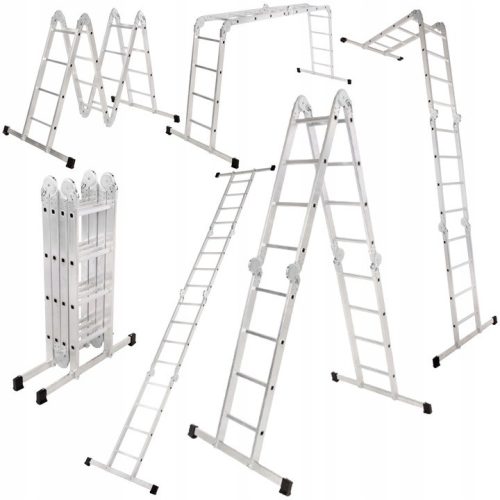 Ljestve Drabina 4,42 m aluminijske 1 x 12 do 150 kg