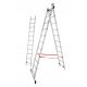 Ljestve Drabina 8,05 m aluminijske 3 x 11 do 150 kg