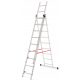 Drabina Ladderman 5,3 m aluminij 3 x 9 do 150 kg