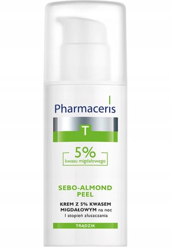 Krema za lice Pharmaceris s 5% mandeličnom kiselinom za noćnu njegu