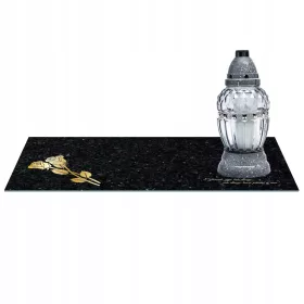  STAKLENI SVIJEĆNIK 60x20cm
