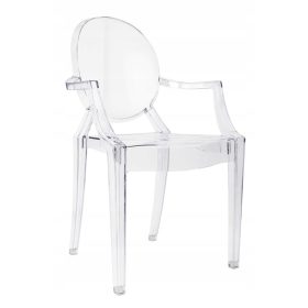 King Home prozirna stolica