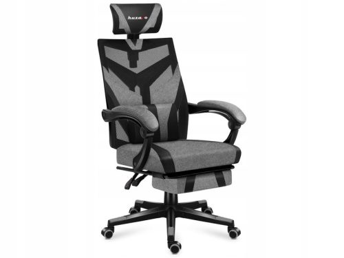  Huzaro Combat 5.0 Grey gaming stolac, crna i siva mreža