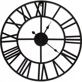 Asato zidni sat crni 50cm