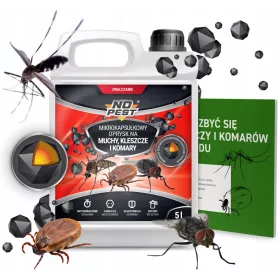    Raspršivač, aerosol protiv krpelja, komaraca, muha No-Pest 5000 ml