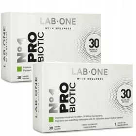   2x LAB ONE N°1 ProBiotic 30 kapsula - Sinbiotički proizvod za zdravlje crijeva