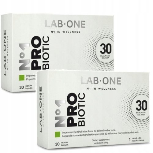 2x LAB ONE N°1 ProBiotic 30 kapsula - Sinbiotički proizvod za zdravlje crijeva