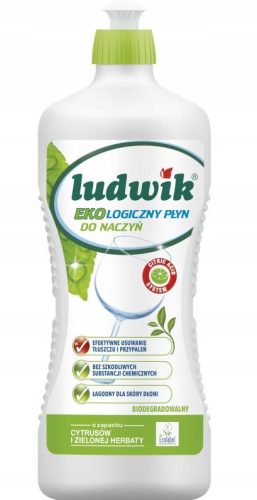  EKOLOŠKI _ Ludwik tekućina za pranje posuđa 900 ml - citrusi i zeleni čaj