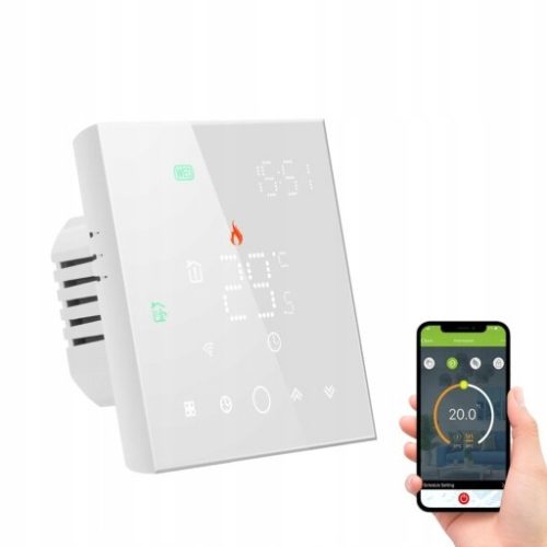 WIFI Termostat za Električno Grijanje TUYA 16A