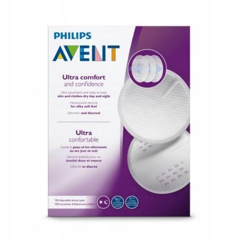 Philips Avent jastučići za dojenje bijeli 100 kom