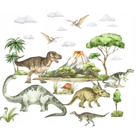 Dinosaurusi parka Jurassic zidne naljepnice za djecu