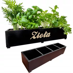   Vrtna posuda - Saksija za cvijeće Land of Boxes 40 cm x 14 x 12 cm drvo