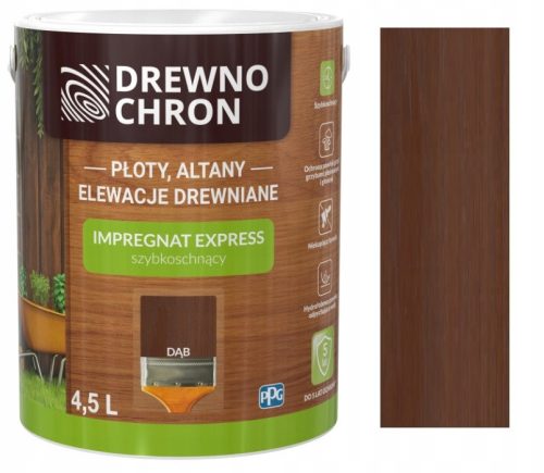  ZAŠTITA DRVA IMPREGNAT EXPRESS HRAST 4,5L
