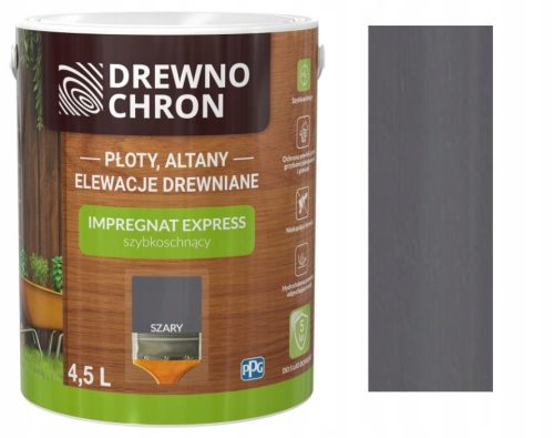  IMPREGNAT ZA ZAŠTITU DRVA EXPRESS GREY 4,5L