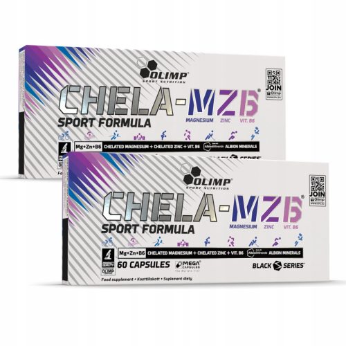 Chela MZB Sport Formula Mega Caps - Suplement za sportaše s magnezijem, cinkom i vitaminom B6