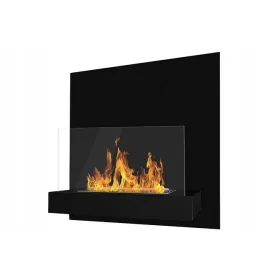   Biokamin Globmetal TRADE za vješanje, dimenzija 45 x 47 x 17 cm u crnoj boji