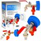 TRCR dvostruki drenažni ventil IBC tank 1000l 3/4x1/2 s brzim priključkom