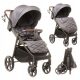 Luksuzna Kolica za Bebe 4Baby Stinger Pro s Velikim KOTAČIMA do 22 kg
