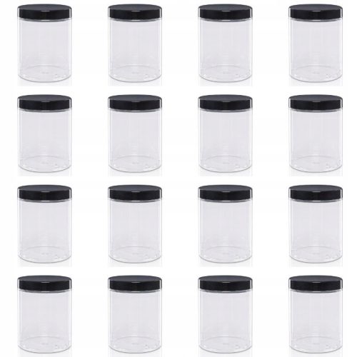 Set staklenki za začine PET 100ml 16 kom.