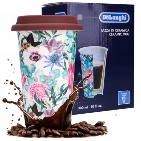   Keramička šalica De'Longhi 0,3 l višebojna termo šalica