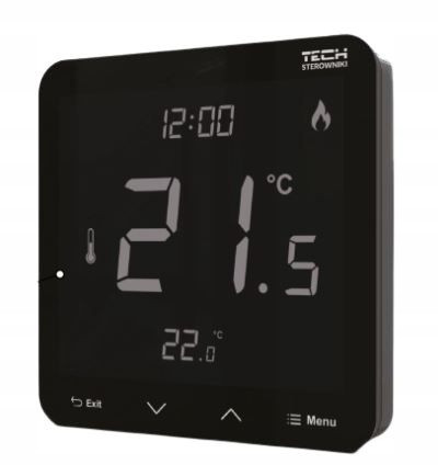 Regulator sobe na žici Tech R-12S crni