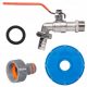 ODVODNI VENTIL ZA MAUZER Metalna slavina 1000L Set za rezervoar 1/2" crijevo