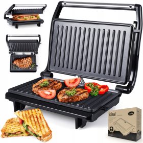 Grill Ideal IK1701 Električni Roštilj Srebrno/Sivi 1500W