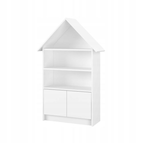 Regal za igračke i knjige Baby Boo 72 x 30 x 125 cm bijeli, višebojni