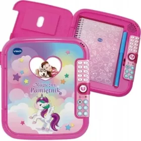  A5 vTech dnevnik Nijanse ružičaste