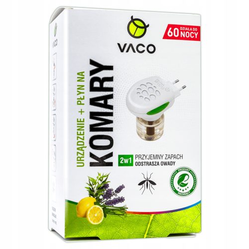  VACO ECO Elektro + tekućina protiv komaraca, mušica i mušica (Citronella, 60 noći) - 45 ml