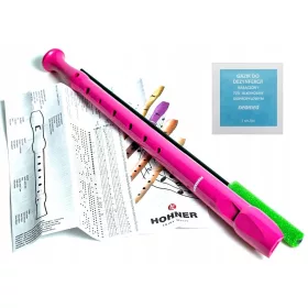 HOHNER SOprano blok blok 9508 HOT PINK - DARK PINK