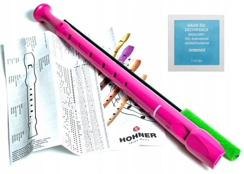  HOHNER SOprano blok blok 9508 HOT PINK - DARK PINK