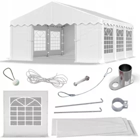 Vrtni paviljon DAS 240 S za vrtne zabave 6x6