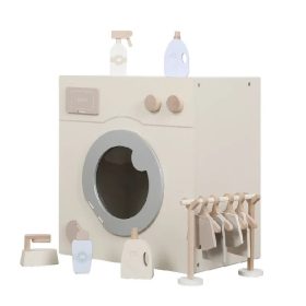    DRVENA PERILICA ZA DJEČIJE, glačalo, kućanski aparati set