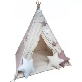   Iglo šator za djecu, TIPI šator 120x120 WIGWAM za djecu od 3 godine i više