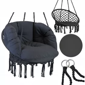   Vrtna viseća stolica - VISEĆA STOLICA STORK'S NEST + JASTUK OD ŠKOLJKE