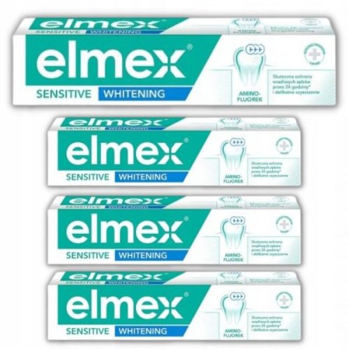 Elmex Osjetljiva izbjeljujuća pasta za zube x 4 kom.