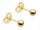 Zlatne naušnice K804-333-3 sa 333 pr. zlatom 3 mm