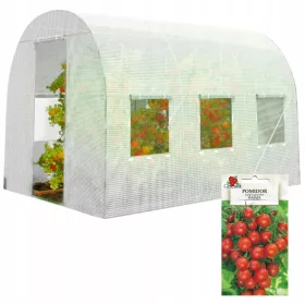   Visokokvalitetni folijski tunel za vrt - Zontex folija tunel 300 x 200 cm bijela  Visokokvalitetni folijski tunel za vrt dimenzija 300x200x200 cm je idealna zaš