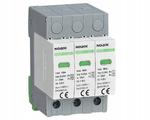  NOARK PV odvodnik prenapona TIP 1+2 1000V DC 3P