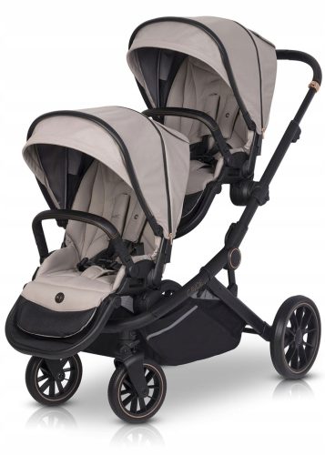 Cavoe Duo Taupe dvostruka kolica za blizance