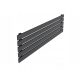  HORIZONTALNI DEKORATIVNI RADIJATOR-R 37/140 CRNI STRU