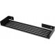 Deante Mokko crna zidna polica za kozmetiku 3,5x39,5x10,9 cm